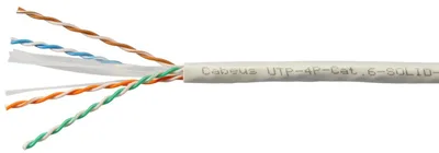 UTP-4P-Cat.6-SOLID-LSZH-WH