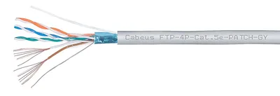 FTP-4P-Cat.5e-PATCH-LSZH-GY