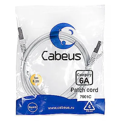 PC-SSTP-RJ45-Cat.6a-1m-LSZH