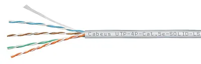 UTP-4P-Cat.5e-SOLID-LSZH-GY
