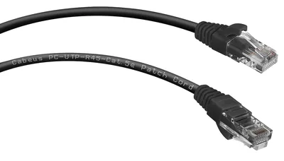 PC-UTP-RJ45-CAT.5E-0.5M-BK-LSZH
