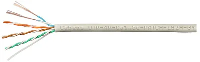 UTP-4P-Cat.5e-PATCH-LSZH-GY