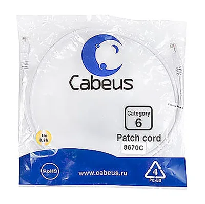 PC-UTP-RJ45-Cat.6-1m
