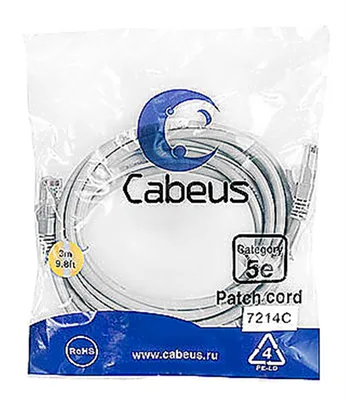 PC-UTP-RJ45-Cat.5e-3m-LSZH