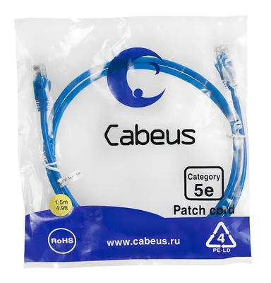 PC-UTP-RJ45-CAT.5E-1.5M-BL