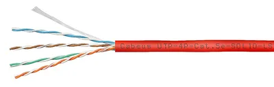 UTP-4P-Cat.5e-SOLID-LSZH-RD