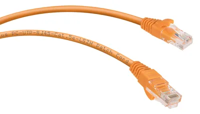 PC-UTP-RJ45-Cat.5e-1m-OR-LSZH