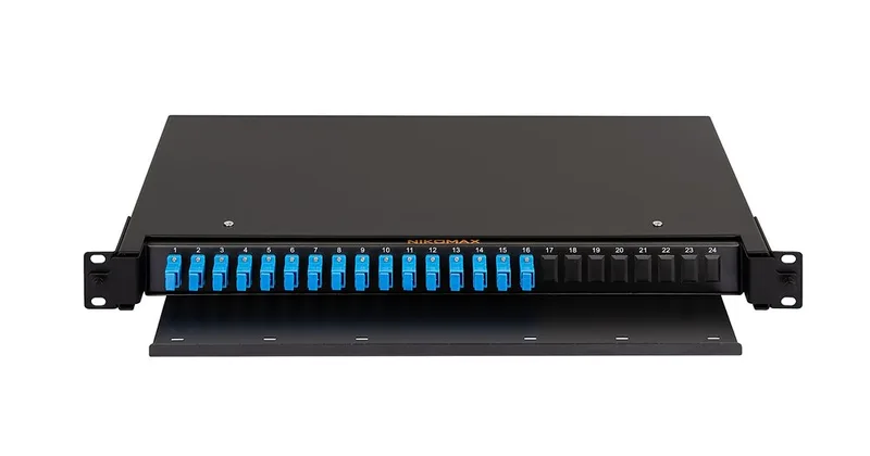 NIKOMAX NMF-RP16SCUS2-TS-P1-1U-BK