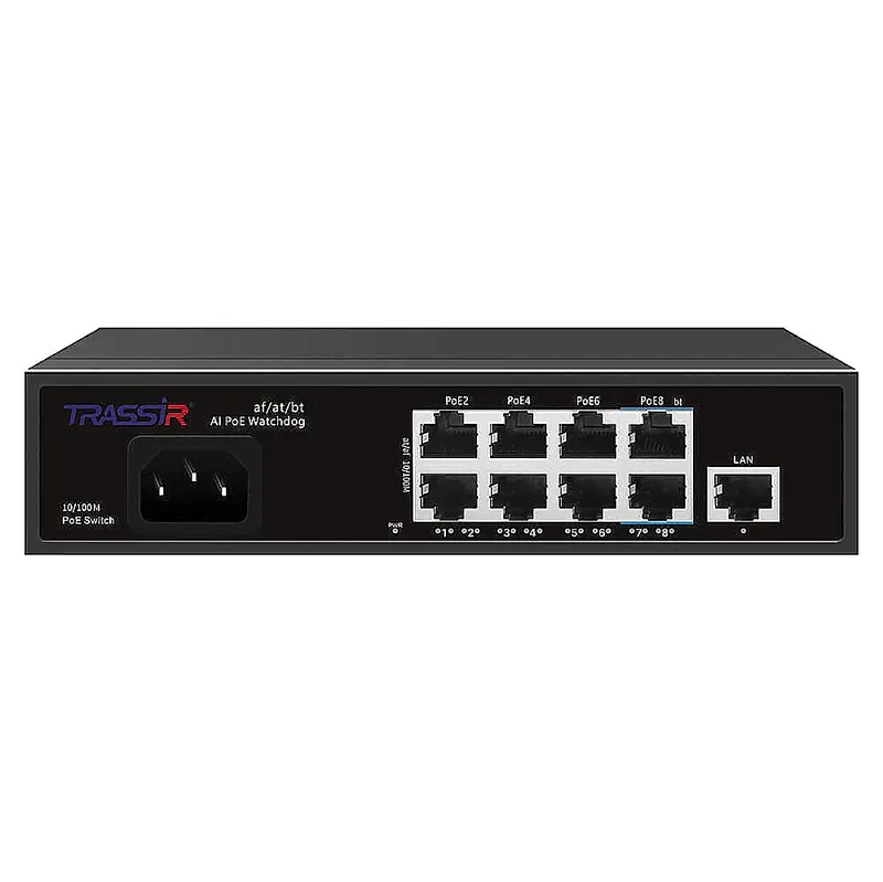 TRASSIR TR-NS1109-120-8PoE