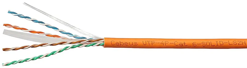 Cabeus UTP-4P-Cat.6-SOLID-LSZH