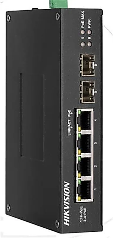 Неуправляемый Hikvision DS-3T0506HP-E/HS