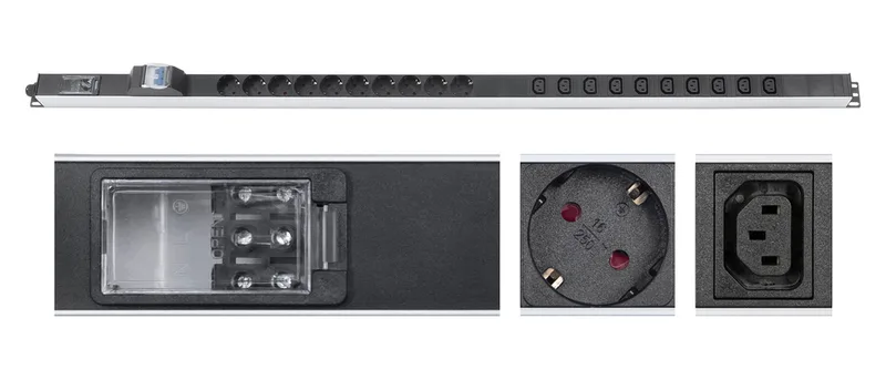 Cabeus PDU-16-10S-10C13-B-T