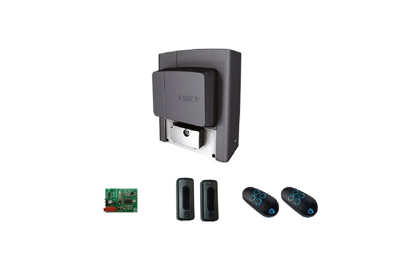 BKS12AGS RC combo KIT - Комплект автоматики для откатных ворот на основе привода BKS12AGS (радиоуправление с динамическим кодом, фотоэлементы)