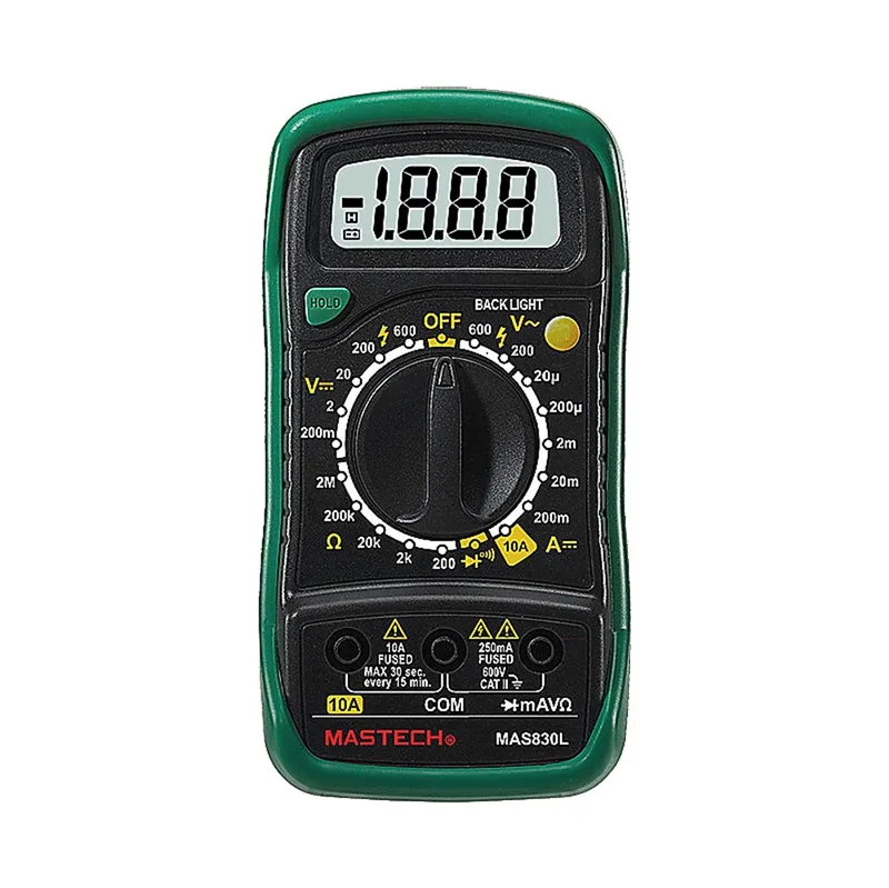 13-2007 - Портативный мультиметр MAS830L MASTECH