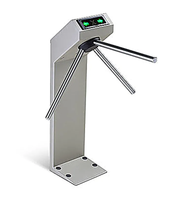 PERCo-TTR-04.1R - Турникет эл/мех для эксплуатации в закрытых помещениях. Исполнение: стойка – сталь, покрытие "муар", светло-бежевый цвет с эффектом слюды (Планки покупаются отдельно, без них товар не продаётся!)