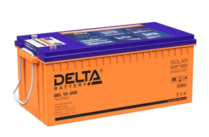 Аккумуляторная батарея Delta GEL 12-200